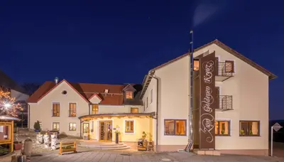 Das Gebäude in dem sich das Hotel befindet
