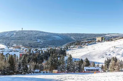 Pension und Gaststätte Naturbaude Eschenhof im Winter