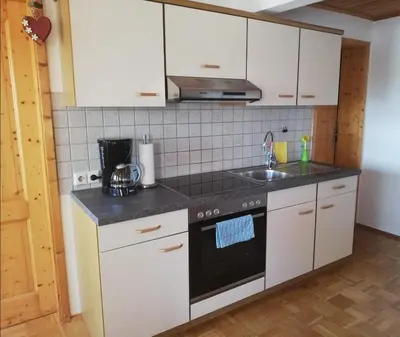 Küche/Küchenzeile in der Unterkunft Ferienhof Jungkunz