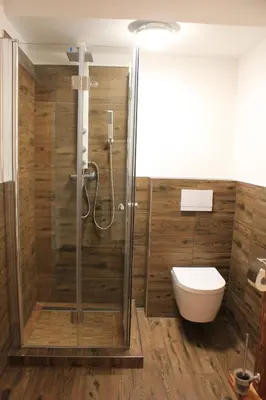 Ein Badezimmer in der Unterkunft Friedrichsruh 2
