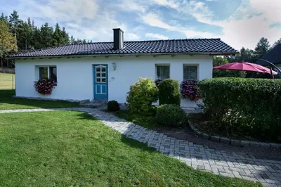 Ein Garten an der Unterkunft Ferienhaus Martina