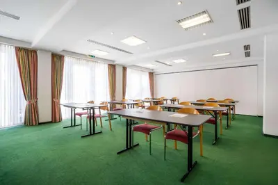 Der Geschäftsbereich oder Konferenzraum in der Unterkunft Quality Hotel Hof