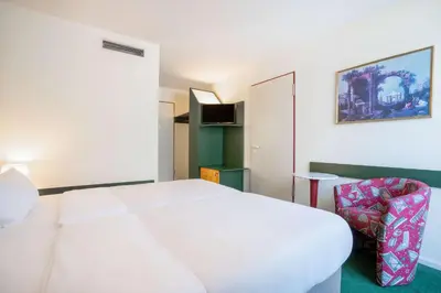 Ein Bett oder Betten in einem Zimmer der Unterkunft Quality Hotel Hof
