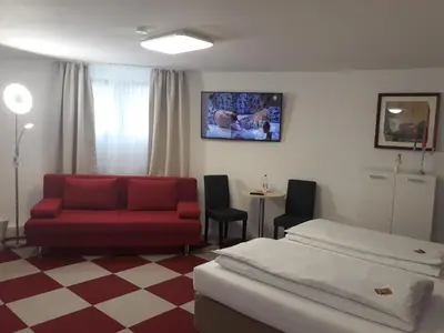 TV/Unterhaltungsangebot in der Unterkunft Hotel Luca