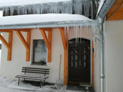 Landhaus am Fritzschberg im Winter
