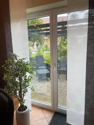 Ein Garten an der Unterkunft Ferienwohnung Christine