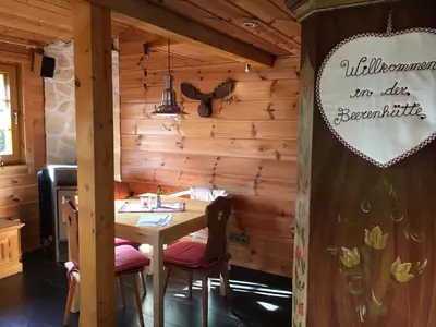 Grundriss der Unterkunft Beerenhütte