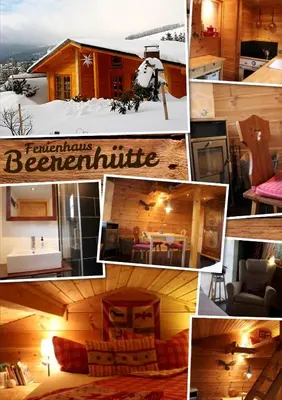 Küche/Küchenzeile in der Unterkunft Beerenhütte