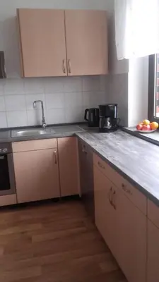 Küche/Küchenzeile in der Unterkunft Turmvilla Vogtland
