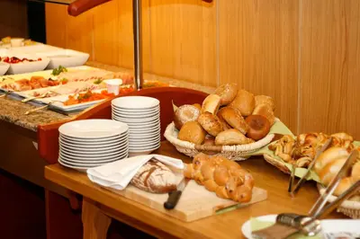 Essen im Hotel oder in der Nähe