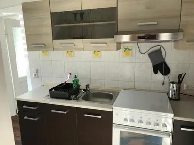 Küche/Küchenzeile in der Unterkunft Apartment Juna