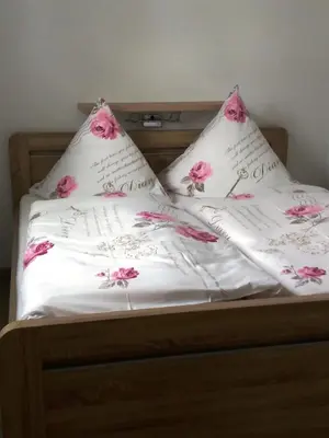 Ein Bett oder Betten in einem Zimmer der Unterkunft Apartments Sport Fudel