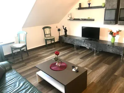 TV/Unterhaltungsangebot in der Unterkunft Apartment Enno