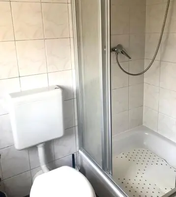 Ein Badezimmer in der Unterkunft Apartment Enno