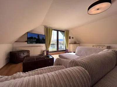 Ein Bett oder Betten in einem Zimmer der Unterkunft Alpina Lodge Hotel Oberwiesenthal