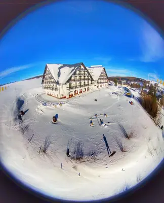 Alpina Lodge Hotel Oberwiesenthal im Winter