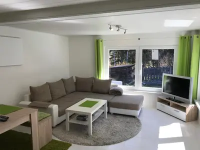 TV/Unterhaltungsangebot in der Unterkunft Ferienbungalow Grünbach