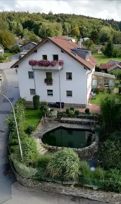 Der Swimmingpool an oder in der Nähe von Ferienwohnung Uschkereit