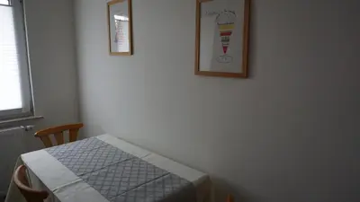 Ein Bett oder Betten in einem Zimmer der Unterkunft Pension Turm