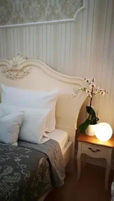 Ein Sitzbereich in der Unterkunft Residenz Haus Waldeck