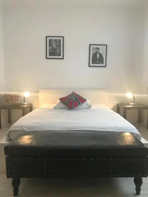 Ein Bett oder Betten in einem Zimmer der Unterkunft M&M Serviced Appartment