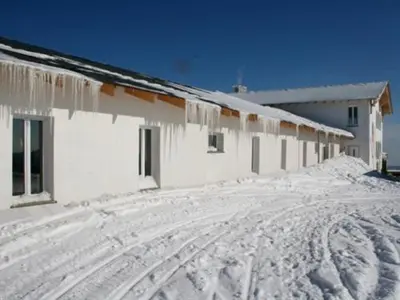 Fichtelberghütte im Winter