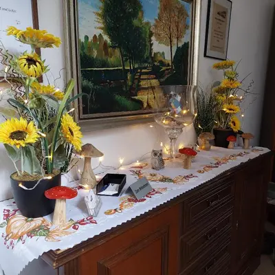 Getränke in der Unterkunft Ferienwohnung/ Ferienresidenze Manuela