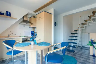 Küche/Küchenzeile in der Unterkunft Haus Sonnenschein