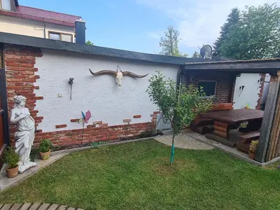 Ein Garten an der Unterkunft Martin´s Ferienwohnung
