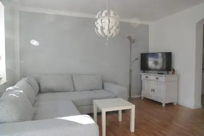 TV/Unterhaltungsangebot in der Unterkunft Ferienwohnung Häckel