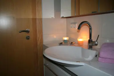 Ein Badezimmer in der Unterkunft Ferienwohnung Dieter Popp