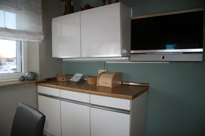 Küche/Küchenzeile in der Unterkunft Ferienwohnung Dieter Popp
