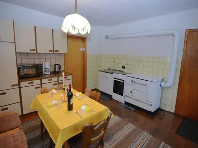 Küche/Küchenzeile in der Unterkunft Ferienhaus in der Nähe der Skipiste