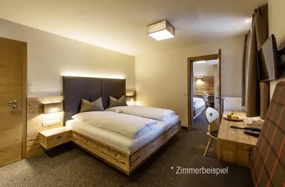 Ein Bett oder Betten in einem Zimmer der Unterkunft Gasthaus-Pension Herberger
