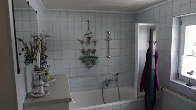 Ein Badezimmer in der Unterkunft Ferienwohnung Ott