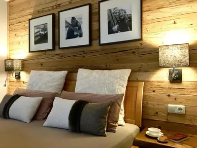 Ein Sitzbereich in der Unterkunft Ferienwohnung Alte Poststraße