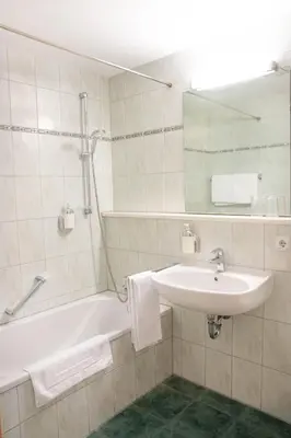 Ein Badezimmer in der Unterkunft Miratel