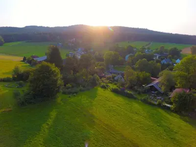 Naturlandschaft in der Nähe der Ferienwohnung