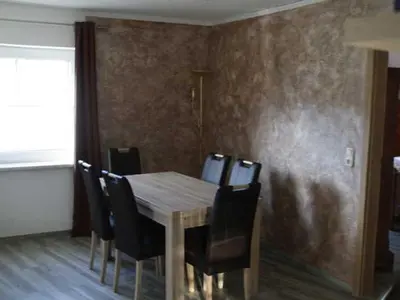 Ein Sitzbereich in der Unterkunft Gasthof Kornbachtal
