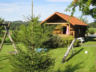 Ein Garten an der Unterkunft Ferienwohnungen Haberberger