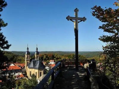 Naturlandschaft in der Nähe der Ferienwohnung