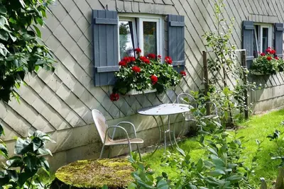 Ein Garten an der Unterkunft Ferienhaus Tante Liesl's Häusl