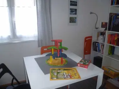 Die Bibliothek im Ferienhaus
