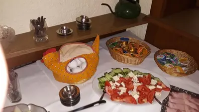 Essen in der Pension oder in der Nähe