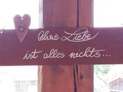 Ein Zertifikat, Auszeichnung, Logo oder anderes Dokument, das in der Unterkunft Moierhof ausgestellt ist