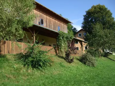 Ein Garten an der Unterkunft Moierhof