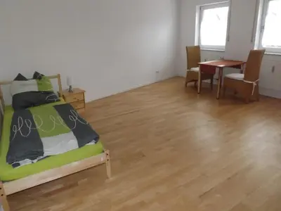 Ein Bett oder Betten in einem Zimmer der Unterkunft Fewo Floss