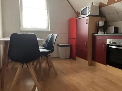 Küche/Küchenzeile in der Unterkunft SAD100 - Gemütliche Monteurwohnungen in Schwandorf