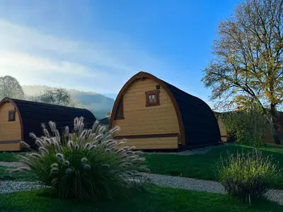 Naturlandschaft in der Nähe der Lodge