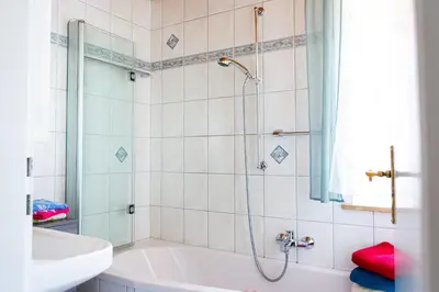 Ein Badezimmer in der Unterkunft Ferienhaus Betty